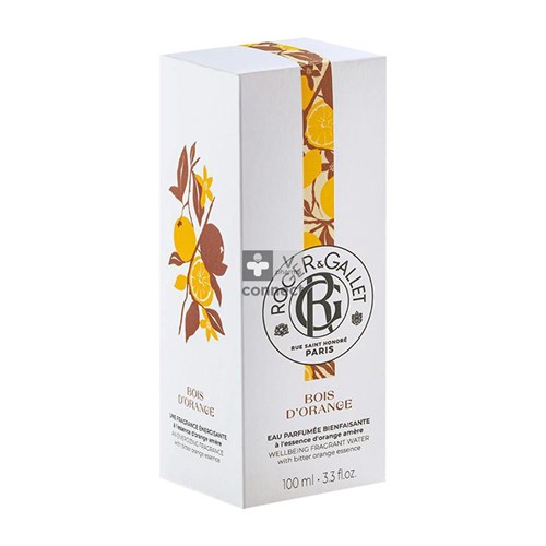 Roger Gallet Eau Parfumée Bois Orange 100 ml