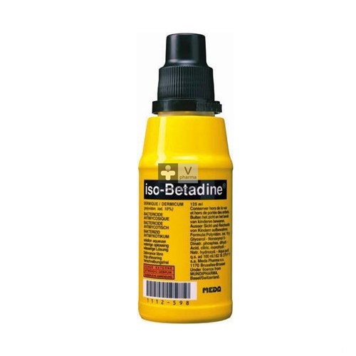 Iso-Betadine Dermique Solution 125 ml