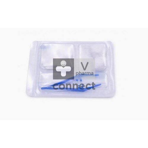 Set 6 Pansements Evocare Tampons/Pince