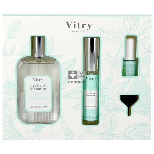 Vitry Coffret Vert Celadon 3 Produits