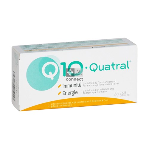 Quatral Q10 2 x 28 Capsules