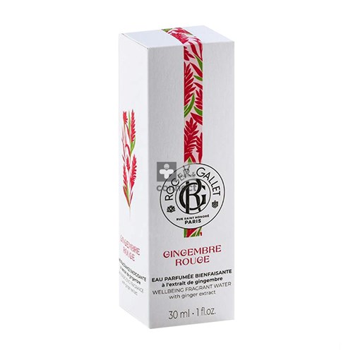 Roger&gallet Gingembre Rouge Eau Parfumee 30ml