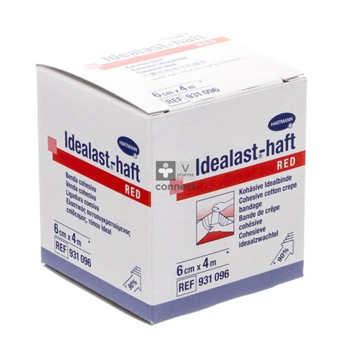 Idealast-haft Rood 6cmx4m 1 P/s