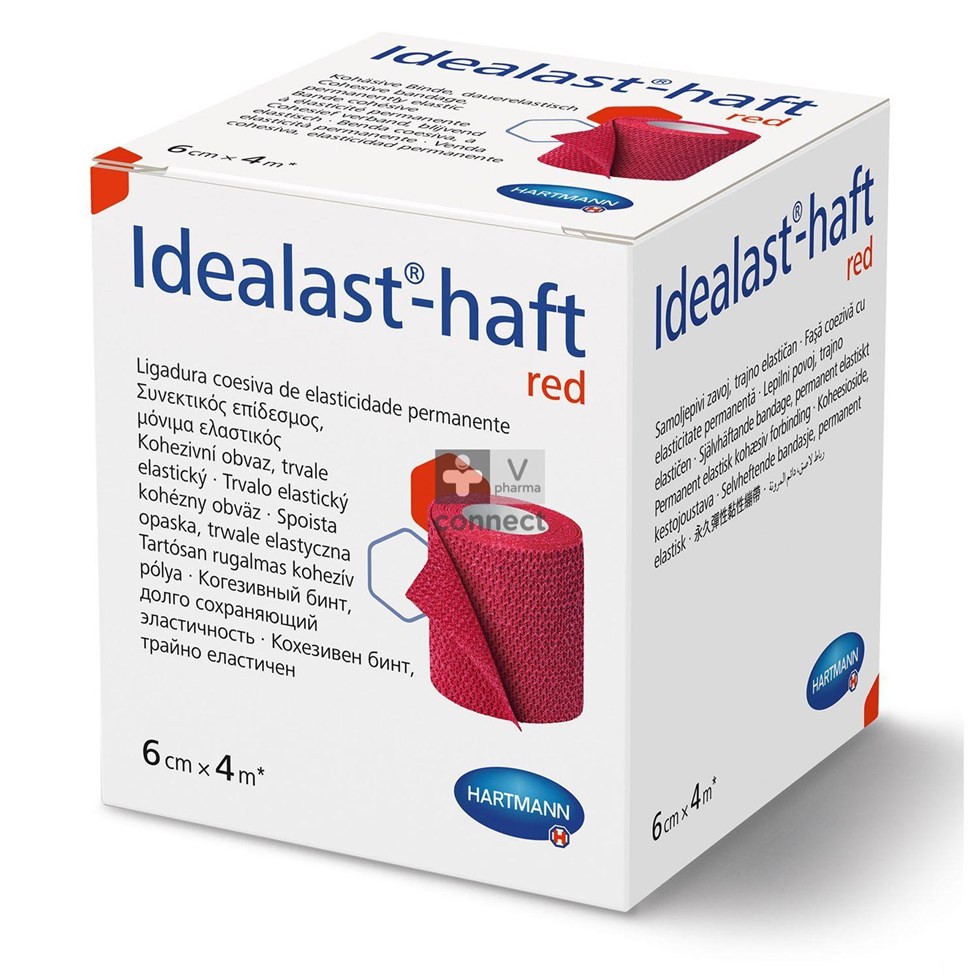 Idealast-Haft Rouge 6 cm x 4 m 1 Pièce  9310960