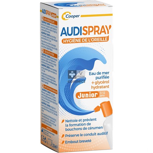 Audispray Junior Zeewater + Glycerol 25ml