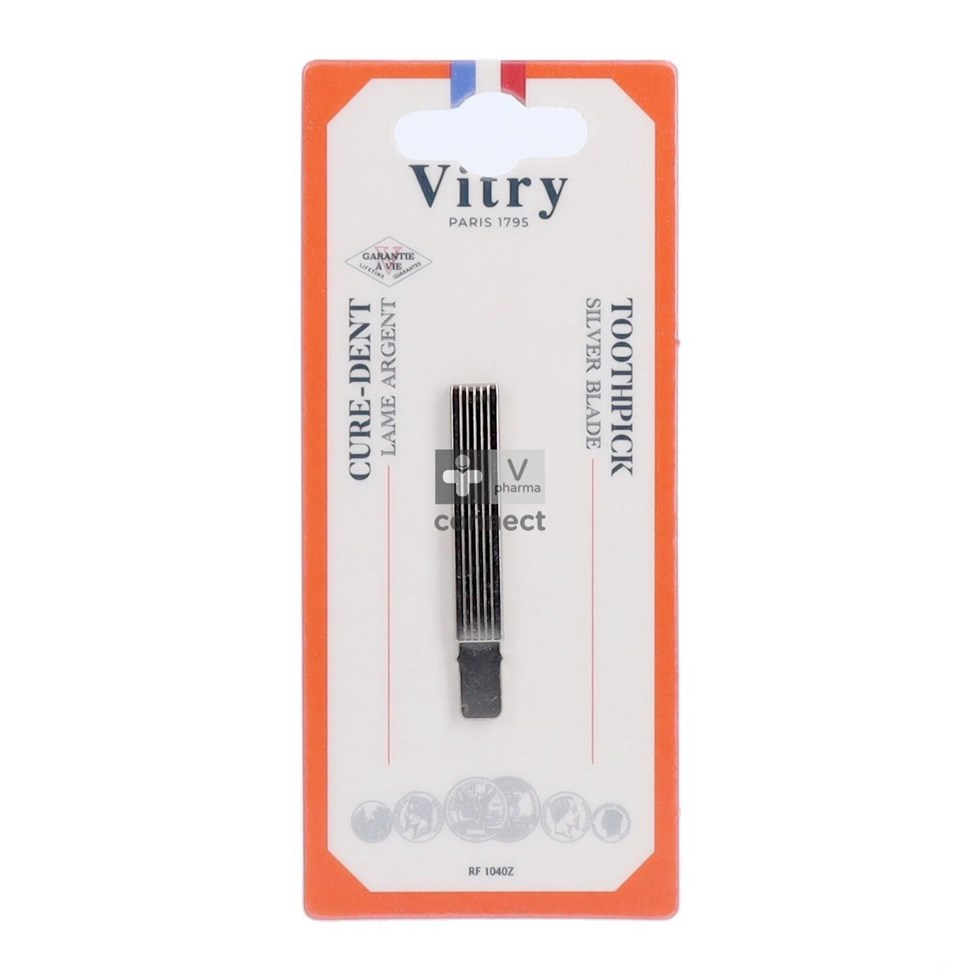 Vitry Cure Dent Lame Argent  R.1040