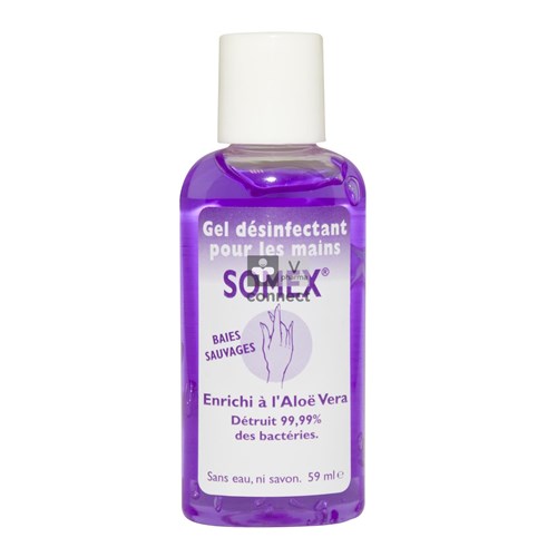 Somex Gel Mains Desinfectant Baie Sauvage 59 ml