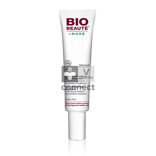 Bio Beaute Nuxe BB Crème Soyeuse Perfectrice Teinte Claire 30 ml