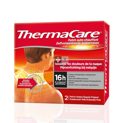 Thermacare Compresse Chauffante Nuque-Epaule-Poignet 2 Pièces