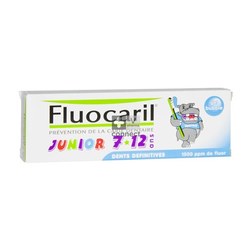 Fluocaril Junior 7-12 Bubble Gum 50ml