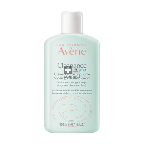 Avene Cleanance Hydra Wascreme Verzachtend 200ml