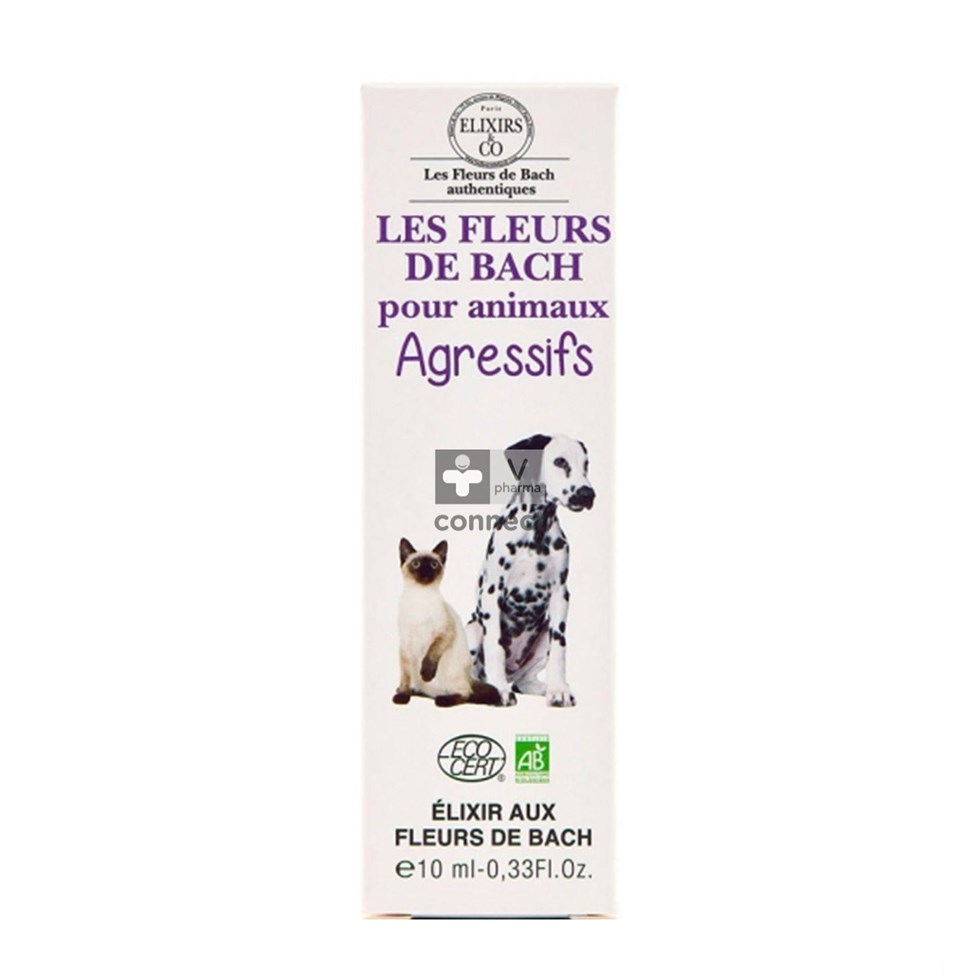 Elixirs & Co Spray Animaux Agressifs 10 ml