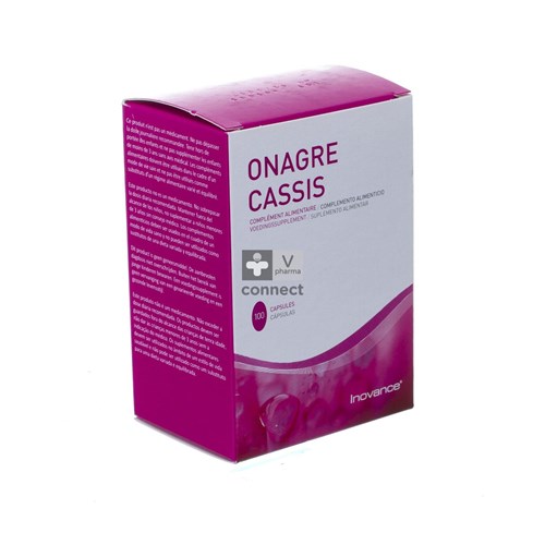 Inovance Onagre - Cassis 100 Comprimés