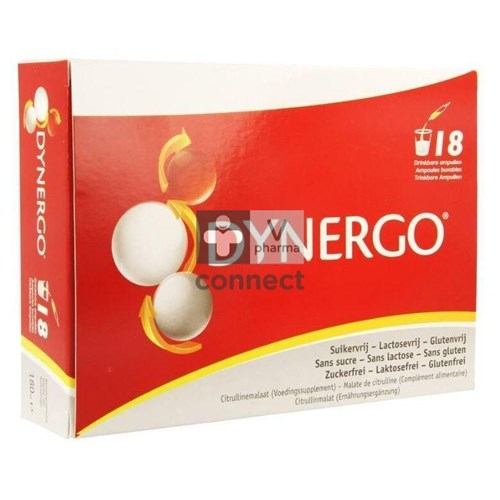 Dynergo Drinkbare Amp 18x10ml Promo -20%