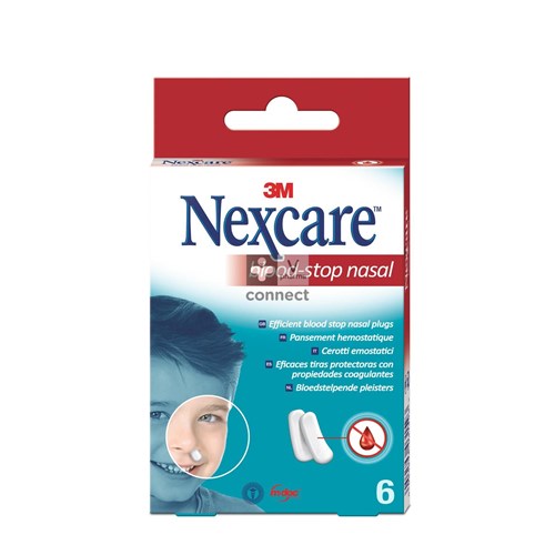 Nexcare Bloedneus Stop Geimpregneerd 6 N1700np