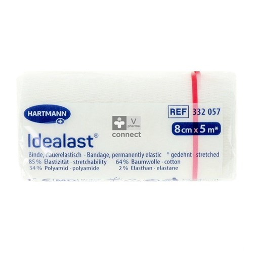 Idealast Met Haak 8cmx5m Wit 1 P/s