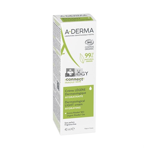 Aderma Biology Lichte Creme Dermatolog. 40ml