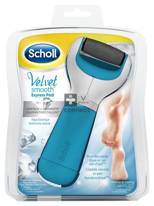 Scholl Velvet Smooth Express Pedi Voetvijl Electr.