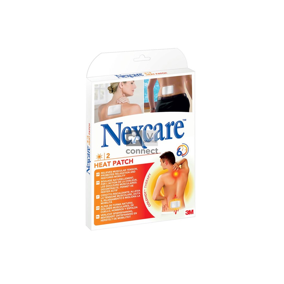 Nexcare 3m Heat Patch 13cmx9,5cm 2 N2002p