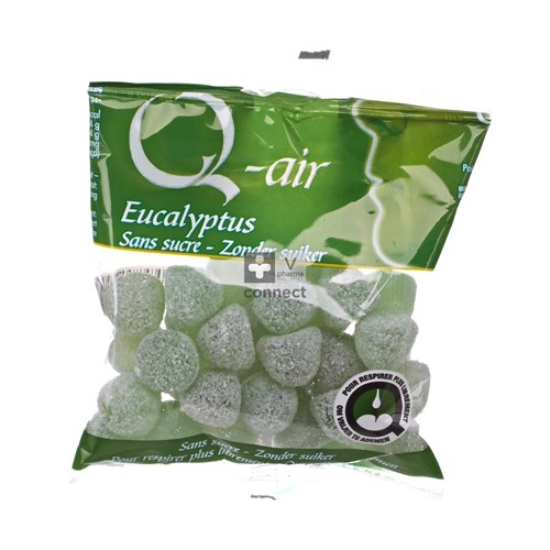 Q-air Eucalyptus Zonder Suiker Gom 85g