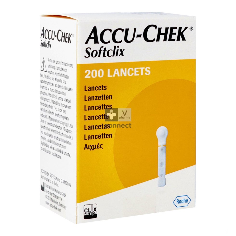Accu - Chek Softclix Lancet 200 Pieces