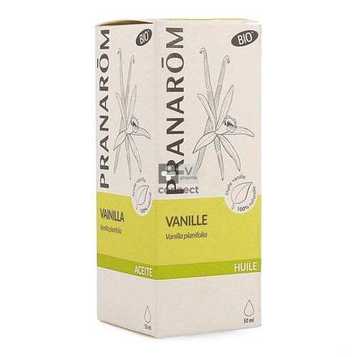 Vanille Plant.olie 50ml Pranarom