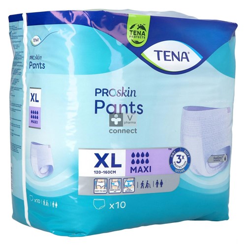 Tena Proskin Pants Maxi Xl 10 Pièces