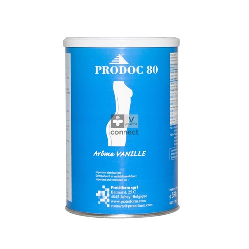 Prodoc 80 Poeder Milk-shake Vanille 350g