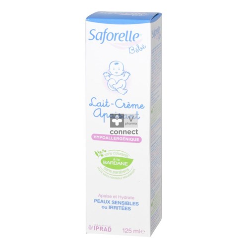 Saforelle Bébé Lait Crème Apaisant 125 ml