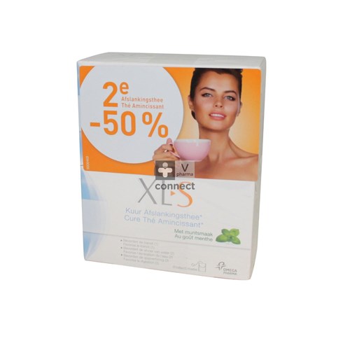 Xls Cure Thé Amincisssant 2 x 20 Sachets Prix Promo