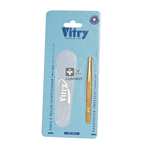 Vitry Prestige Pince Epilatoire Droite 4012