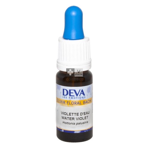 Deva Elixir Floral Bach Violette d' Eau 10 ml