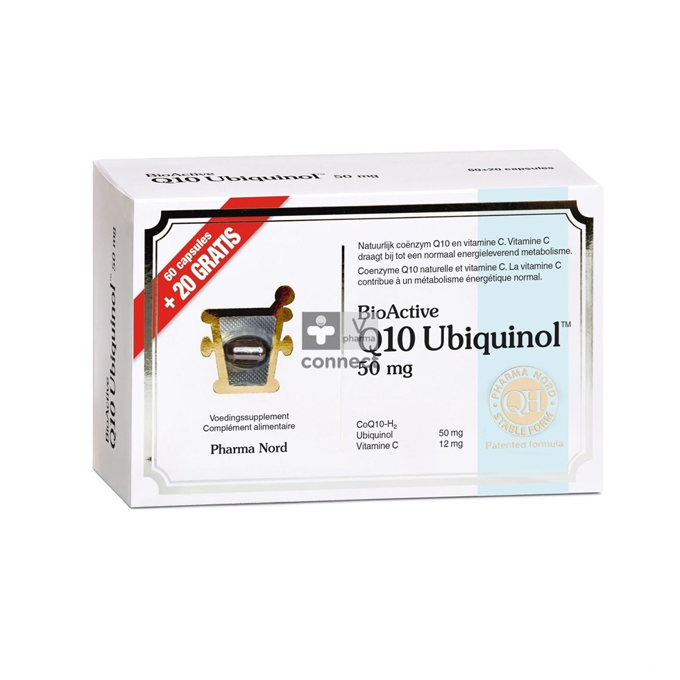 BioActive Q10 50mg 60+20 Caps PROMOpack
