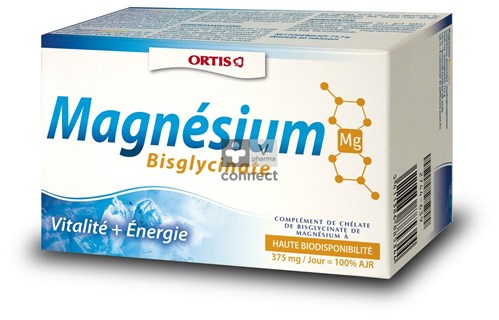Ortis Magnesium Bisglycinate 60 Comprimes