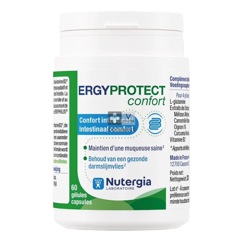 Nutergia Ergyprotect Confort 60 Gelules