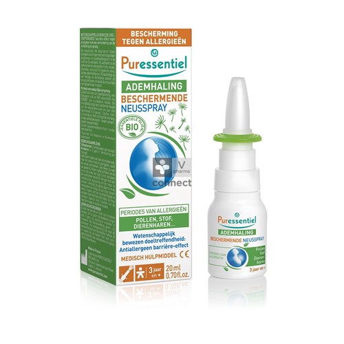 Puressentiel Adem Neusspray Bescherming 20ml