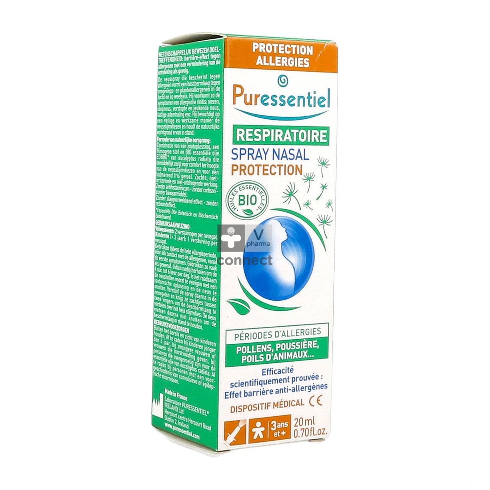 Puressentiel Adem Neusspray Bescherming 20ml