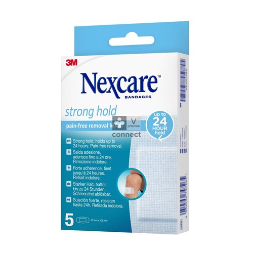 Nexcare Strong Hold Forte Maxi 5 Pièces
