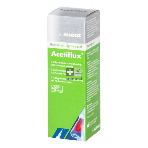 Acetiflux 3% Neusspray Lsp 20ml