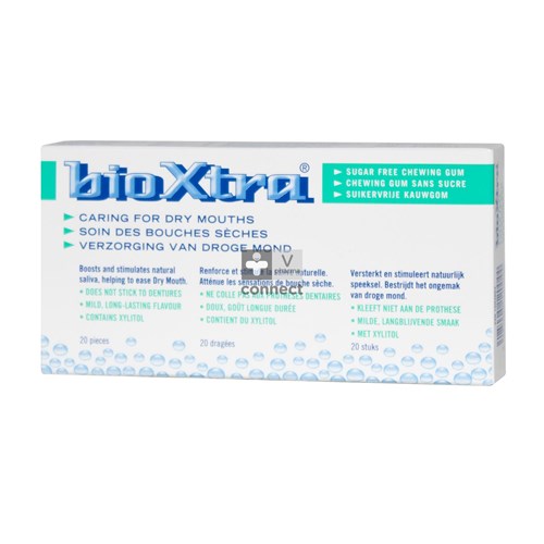 Bioxtra Chewinggum  20 Pieces