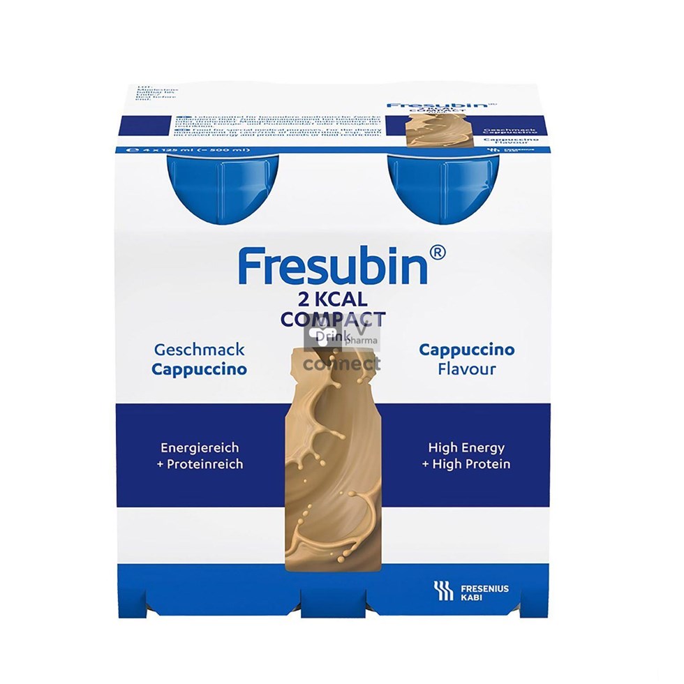 Fresubin 2 Kcal Compact Drink Cappuccino Fl4x125ml
