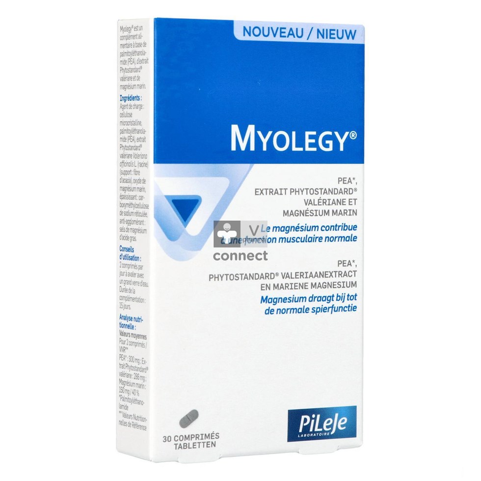 Pileje Myolegy 30 Comprimés
