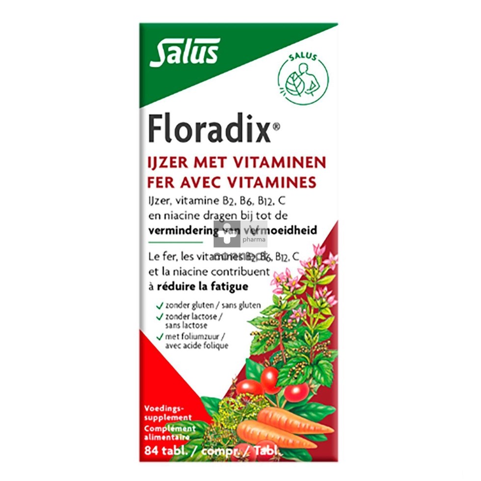 Salus Floradix 84 Comprimés