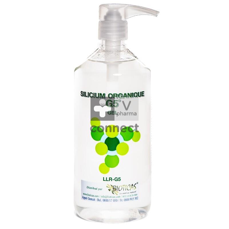 Silicium Organisch G5 Gel Pompfl 750ml Bioticas