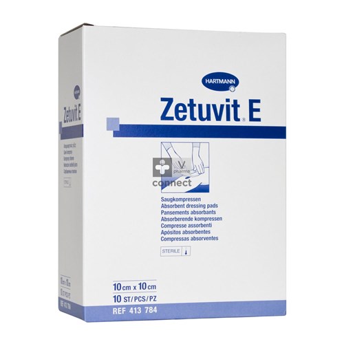 Zetuvit E 10x10cm St. 10 P/s