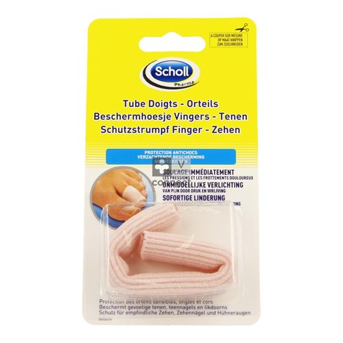 Scholl Pharma Beschermhoesje Vinger-teen 1