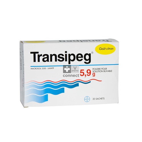 Transipeg 5.9 gr Poudre Sachets 20 Citron