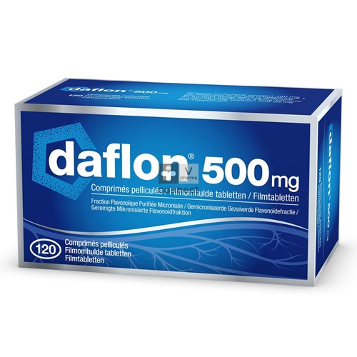 Daflon 500 Comp 120 X 500mg