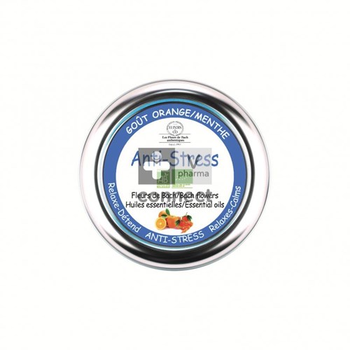 Elixirs Pastilles Bach Anti-Stress Boite Bio 45 g