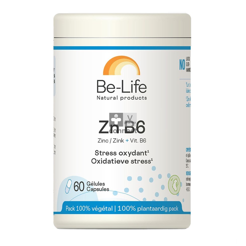 Zn-b6 Minerals Be Life Nf Gel 60